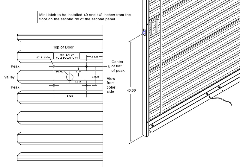 Roll Up Doors Direct Installation Guide, Dasma Garage Door Replacement Parts