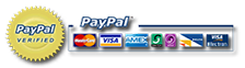 We are paypal verified