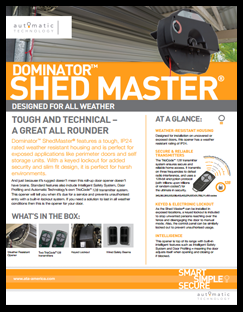 shed master door motor
